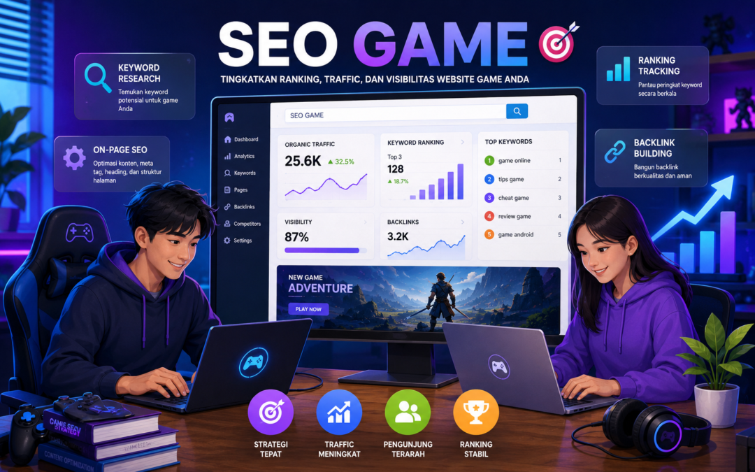 SEO Game Strategi Optimasi Website Game agar Mendapatkan Traffic Organik yang Stabil