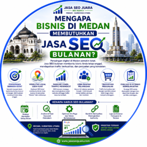 Bisnis di Medan Membutuhkan Jasa SEO Bulanan