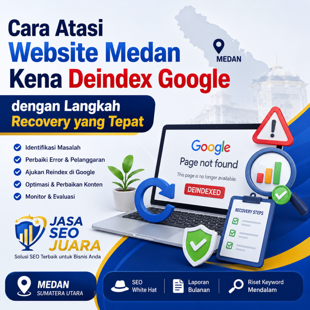 Cara Atasi Website Medan Kena Deindex Google 2