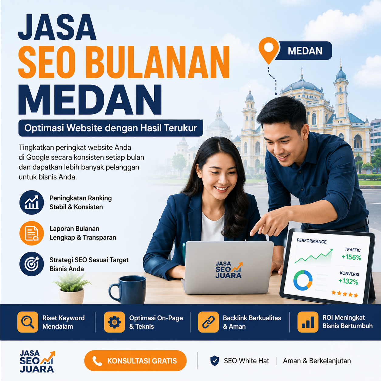 Jasa SEO Bulanan Medan Optimasi Website dengan Hasil Terukur