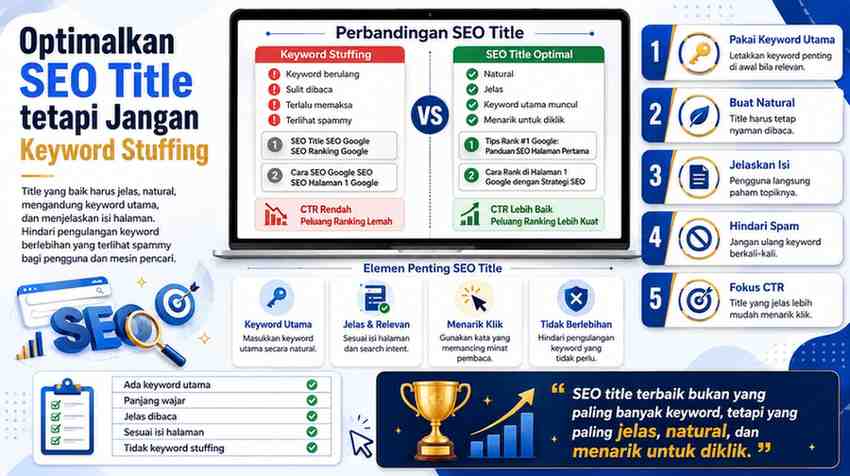Optimalkan SEO Title