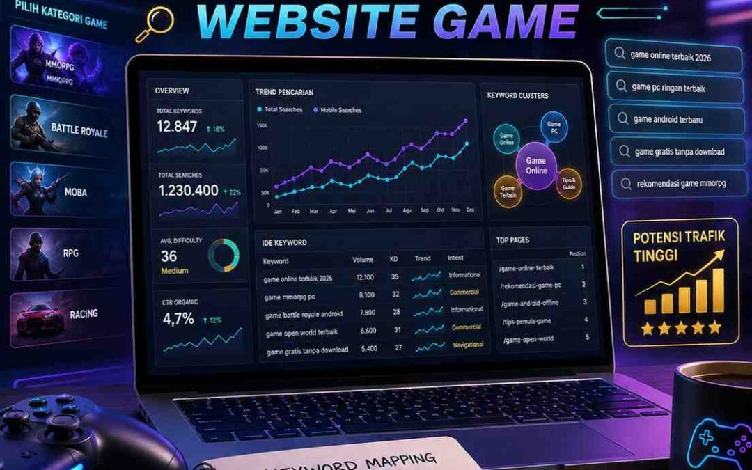 SEO Game 2026 Keyword Research Website Game Cara Menemukan Search Query Bernilai Tinggi