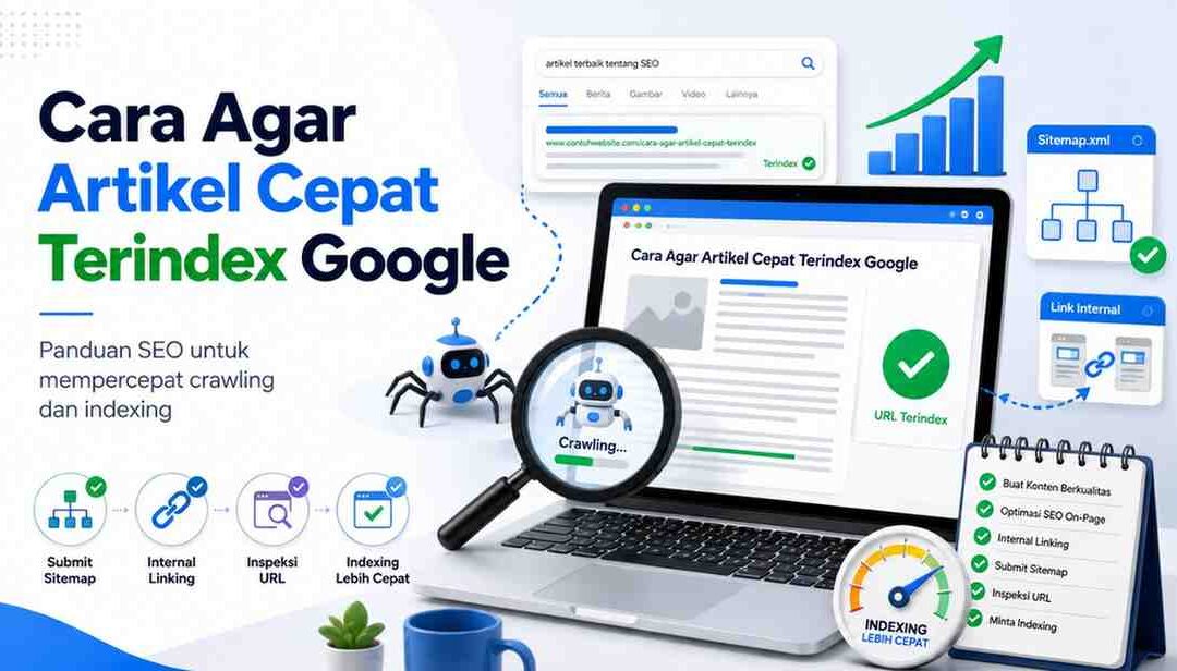 Cara Agar Artikel Cepat Terindex Google: Panduan Lengkap untuk Website
